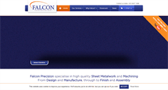 Desktop Screenshot of falconprecision.co.uk